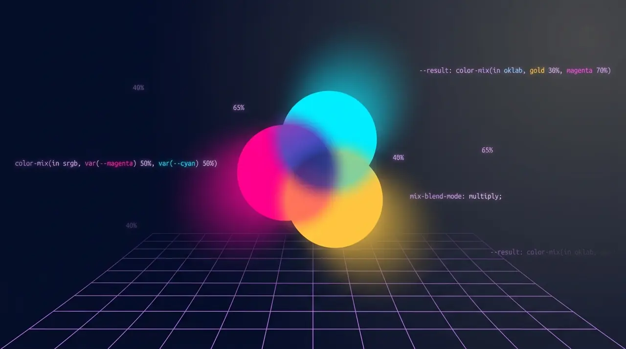 color-mix() and Relative Color Syntax: Dynamic Color Manipulation in CSS