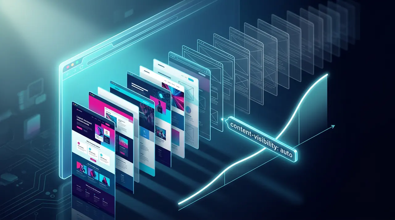 The content-visibility Property: Performance Gains for Long Pages