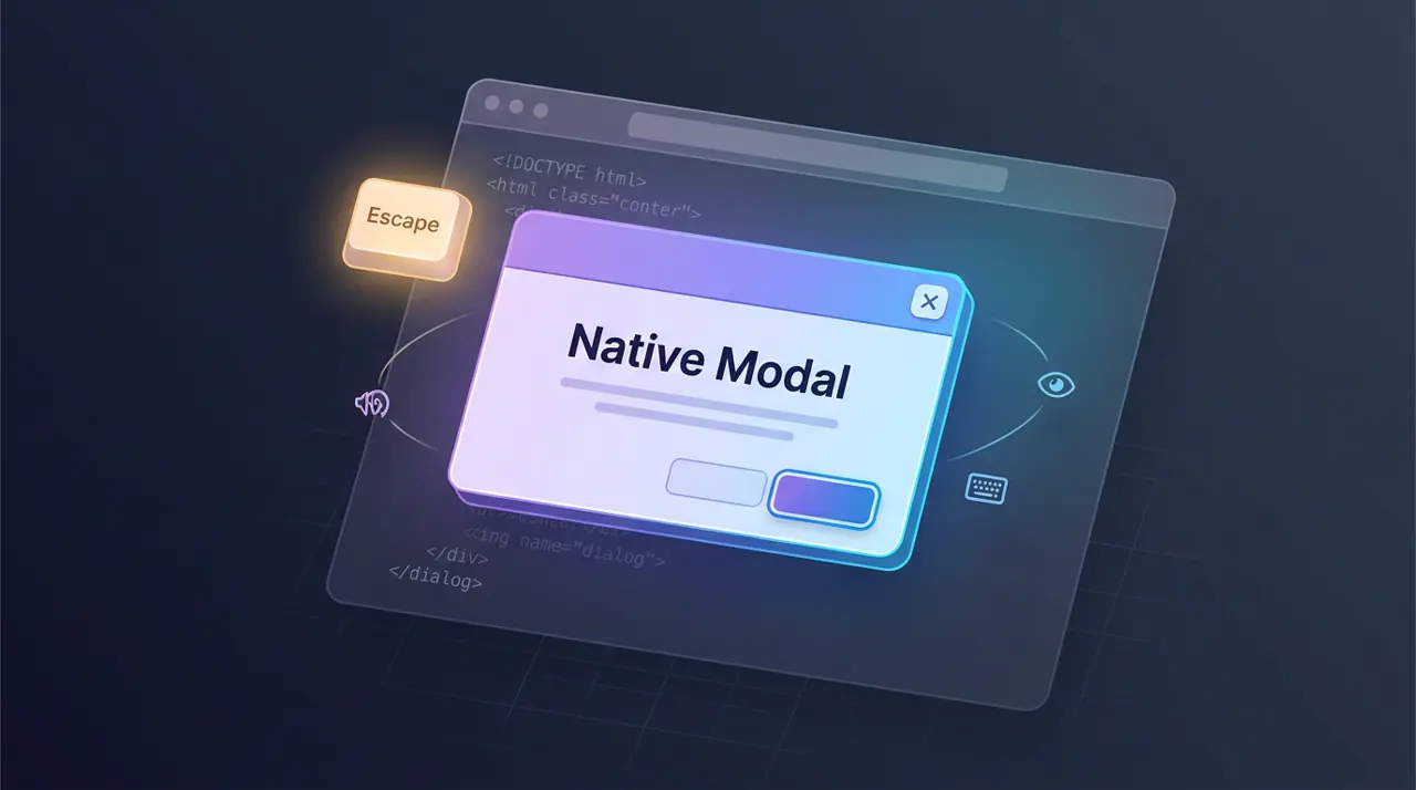 The dialog Element: Native Modals Without JavaScript